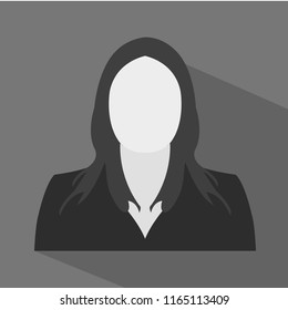 Woman Avatar Professional Vector Icon, Woman Vector Icon, Professional Avatar Icon, premium icon avatar