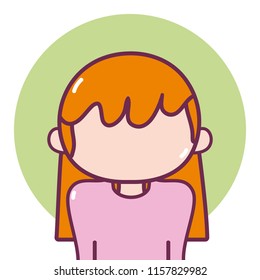 Woman avatar profile