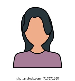Woman avatar profile