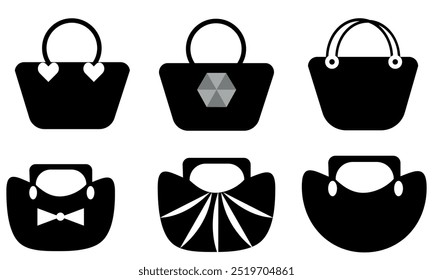 Woman Bag and Handbag icon Royalty Image. Illustration Stock  - Download  Now. 