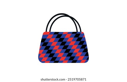 Saco de mulher e ícone de bolsa Imagem de realeza. Material ilustrativo - Faça o download agora. 