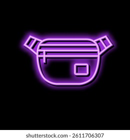woman bag handbag neon light sign vector. woman bag handbag illustration