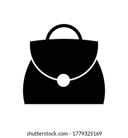 Woman bag Icon Vector design illustration