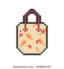 woman bag pixel art for your needs 