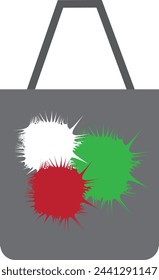 woman bag vector type icon