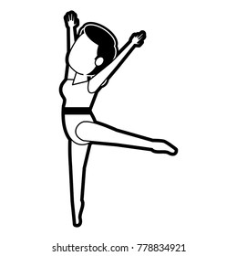 Woman ballet dancer