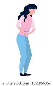 woman body cartoon