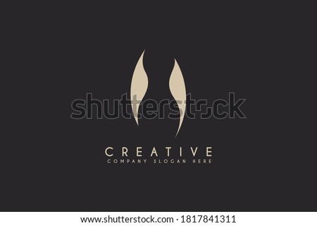 Woman body Health and wellness logo design with negative space style. vector illustration
