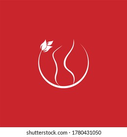 Woman Body Logo Design Vector Template Illustration