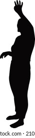 a woman body silhouette vector