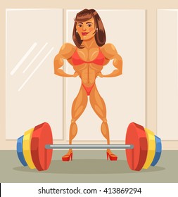 Cartoon Strong Woman Images, Stock Photos & Vectors | Shutterstock