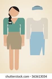 woman with braid