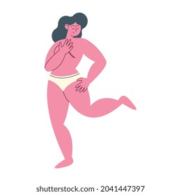 woman breast cancer survivor character