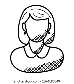 
A woman with business attire, business woman

