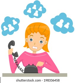 Woman Calling