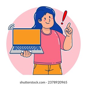 a Woman carrying a laptop