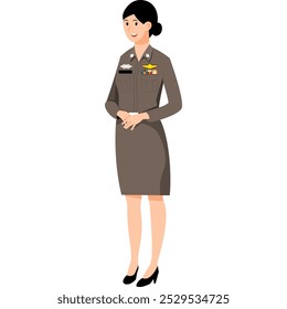 woman cartoon Asian character modern style avatar for social media, website, app, brochure, flyer and presentation design, etc.