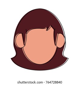 Woman cartoon avatar