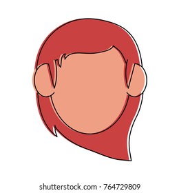 Woman cartoon avatar