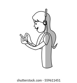 woman cartoon icon