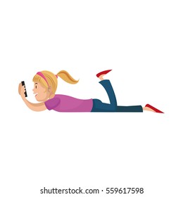 woman cartoon icon