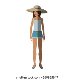 woman cartoon icon