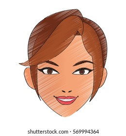 woman cartoon icon