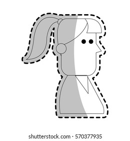 woman cartoon icon