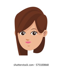 woman cartoon icon
