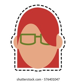 woman cartoon icon