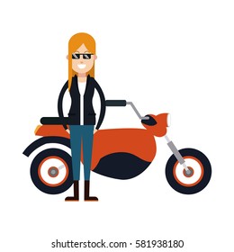woman cartoon icon