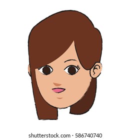woman cartoon icon