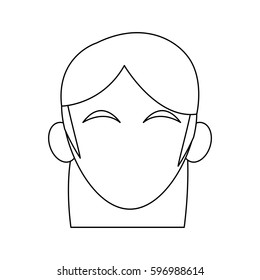 woman cartoon icon