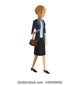 woman cartoon icon 