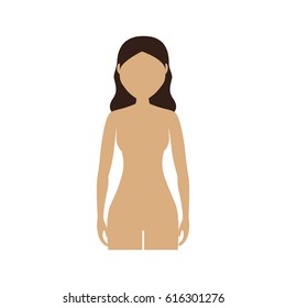 Woman cartoon icon