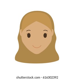 Woman cartoon icon
