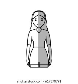 woman cartoon icon