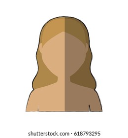 woman cartoon icon