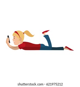 woman cartoon icon