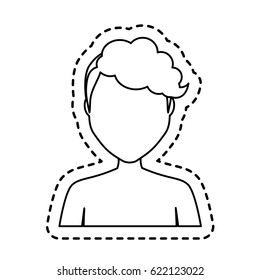 woman cartoon icon