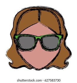 woman cartoon icon