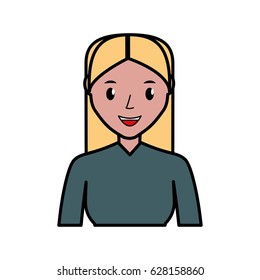 woman cartoon icon