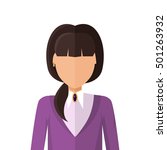 Woman character avatar vector in flat style design. COLOR1 female personage portrait icon. Illustration for identity in Internet, concepts, app pictograms, infographic. Isolated on white background. 