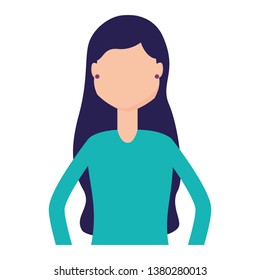 woman character cartoon