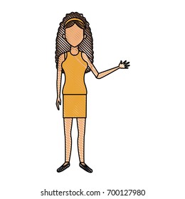 woman character people standing female image