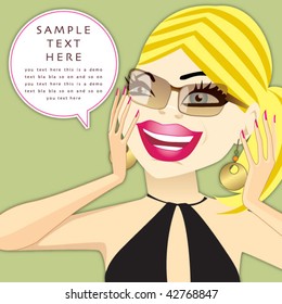woman character - see more from the same serial at my gallery