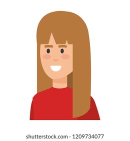 woman with christmas sweater