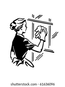 People Cleaning Drawing Images Stock Photos Vectors