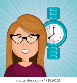 woman clothes closet vector illustration graphic eps 10