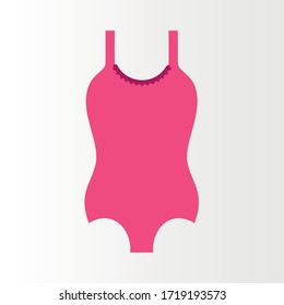 Woman clothes fashion vector icon